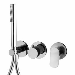Смеситель для душа Fima Carlo Frattini Flo' F3819X8SN, цвет брашированный никель - изображение 1