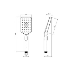 Лейка для душа Fima Carlo Frattini F2491CR Handshowers хром - изображение 2
