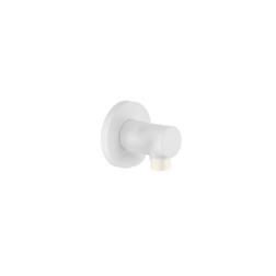 Подключение для шланга Fima Carlo Frattini F2172BS, 1/2 белый матовый - изображение 1