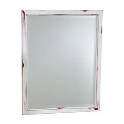 Зеркало CAPRIGO Джардин 80/100 (bianco rosso lait vintage – белый с красным, эффект старения) - изображение 1