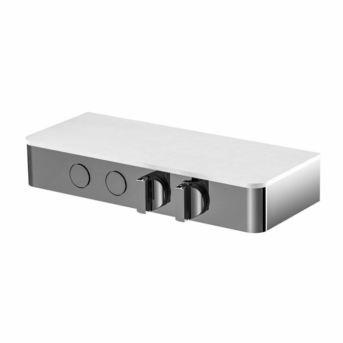 Смеситель для душа Fima Carlo Frattini Fimatherm F3869X2BS, цвет-белый матовый