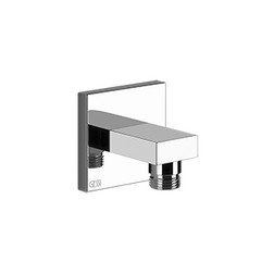 Gessi Rettangolo shower 20169.299, шланговое подключение, цвет Black XL чёрный матовый - изображение 1