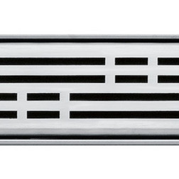Решетка TECE 600711 Brainlinе, basic 70 см нержавеющая сталь матовая - изображение 2