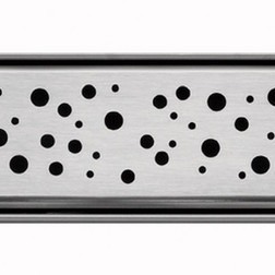 Решетка для душа TECE 600731 Drainlinе drops 700 мм , нержавеющая сталь матовая - изображение 2