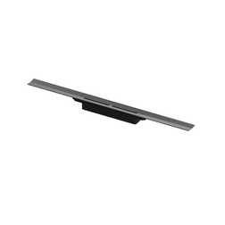 Дренажный канал TECE 670801 drainprofile 800 мм, с цветным покрытием из PVD - цвет крышки-Brushed Black Chrome (сатин черный хром) - изображение 1