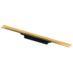 Душевой лоток TECE 670812 drainprofile 800 мм, цвет крышки-Polished Gold Optic (глянец позолоченный) - изображение 1