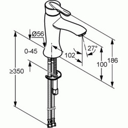 Kludi Amphora 540260575 смеситель для раковины - изображение 2