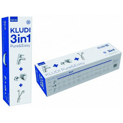Kludi Pure&Easy 376850565 — комплект смесителей 3 в 1 - изображение 3