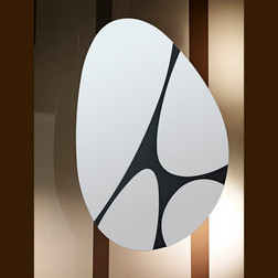 Зеркало Deknudt Pebbles 2597.451 hi-tech 83х125 см - изображение 1