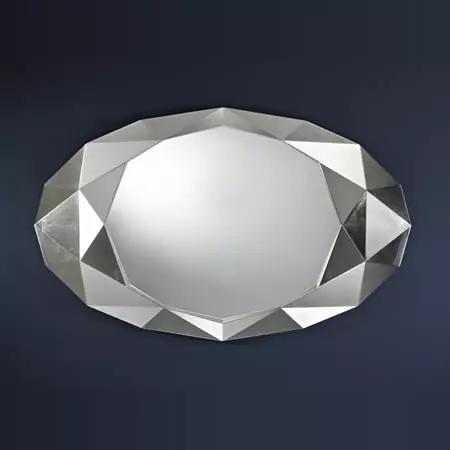 Зеркало в раме Deknudt Elegance Silver 2718.361, серебро 60х170 см