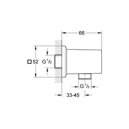 Подключение для душа Grohe Allure 27707000 Brilliant - изображение 3
