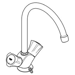 Смеситель для кухни Grohe Costa L 31812001 - изображение 3