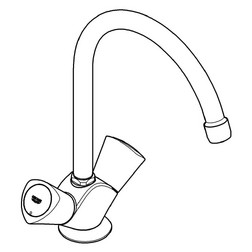 Смеситель для кухонной мойки Grohe Costa S 31819001 - изображение 5