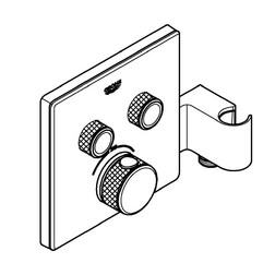 Термостат Grohe Grohtherm SmartControl 29125000 Смеситель для ванны - изображение 5