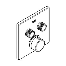 Встраиваемый смеситель Grohe Grohtherm SmartControl 29148000 - изображение 4