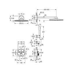 Душевая система Grohe SmartControl 34709000 - изображение 7