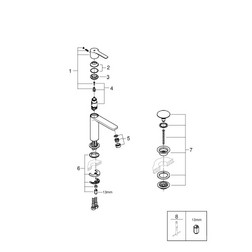 Смеситель Grohe Lineare New 23106001 для раковины - изображение 8
