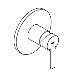 Grohe Lineare New 24063001 встраиваемый смеситель - изображение 5