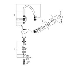 Смеситель Grohe Minta 32917KS0 для кухонной мойки - изображение 8
