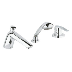 Смеситель для ванны на 3 отверстия Grohe Ectos 19040IP0 хром - изображение 1