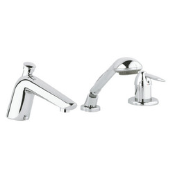 Смеситель для ванны на 3 отверстия Grohe EUROFRESH 19195000 хром - изображение 1