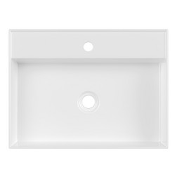 Раковина Alice Hide 31230101S подвесная 60х45 см белая - изображение 2