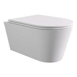 Сиденье для унитаза  Alice Hide MC3109S SoftClose, белый матовый - изображение 4
