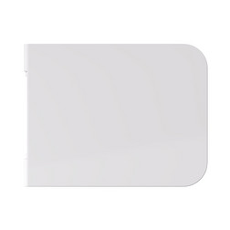 Alice Hide MC3109SQS Сиденье для унитаза SoftClose Белое матовое - изображение 2