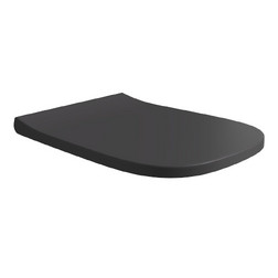 Сиденье для унитаза Alice Wunder MC4508S, Soft Close цвет черный матовый - изображение 1
