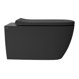 Сиденье для унитаза Alice Wunder MC4508S, Soft Close цвет черный матовый - изображение 4