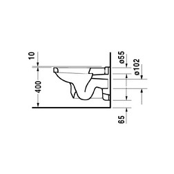 Унитаз подвесной Duravit 1930 0182090000 белый - изображение 11