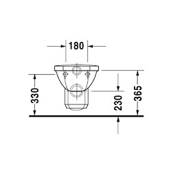 Унитаз подвесной Duravit 1930 0182090000 белый - изображение 12