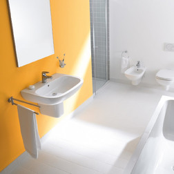 Полупьедестал для раковины Duravit D-Code 08571700002 белый - изображение 4