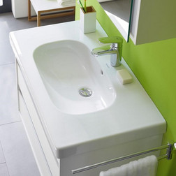 Раковина подвесная Duravit D-Code 03421000002 105х48 см белая - изображение 2