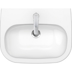Раковина подвесная Duravit D-Code 23106000002 60 см белая - изображение 2