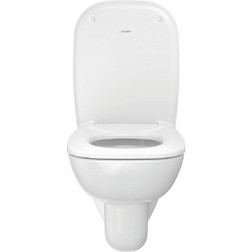 Унитаз подвесной с крышкой микролифт Duravit D-Code 45350900A1 белый - изображение 4