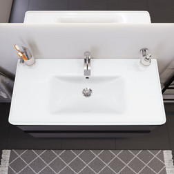 Раковина накладная Duravit D-Neo 2367100000 белая - изображение 4