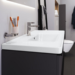 Раковина накладная Duravit D-Neo 2367100000 белая - изображение 3