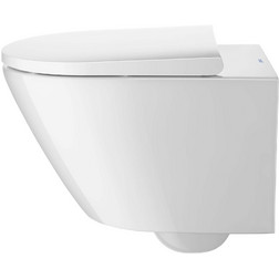 Унитаз Duravit D-Neo 2577090000 подвесной, безободковый, белый - изображение 6