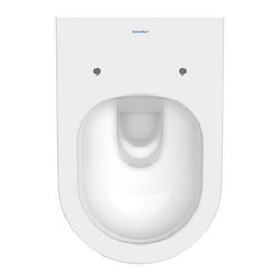Унитаз подвесной безободковый с сидением Duravit D-Neo 45780900A1 белый - изображение 7