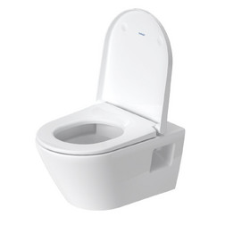 Унитаз подвесной безободковый с сидением Duravit D-Neo 45780900A1 белый - изображение 10