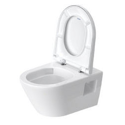 Унитаз подвесной безободковый с сидением Duravit D-Neo 45780900A1 белый - изображение 9