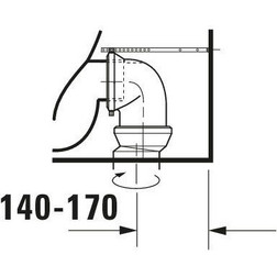 Унитаз напольный Duravit 2155090000 Durastyle белый - изображение 9