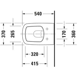 Унитаз подвесной Duravit 2536090000 Durastyle белый - изображение 5