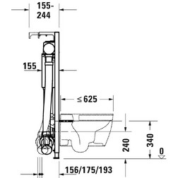 Инсталляция для унитаза Duravit WD1014000000 DuraSystem - изображение 3