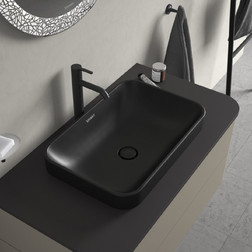 Раковина накладная Duravit Happy D.2 Plus 2359601300 антрацит - изображение 4