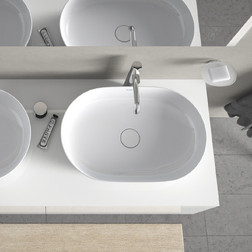 Раковина накладная Duravit Luv 0379600000 60 см белая - изображение 3