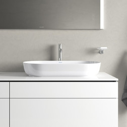Раковина накладная Duravit Luv 0379800000 80х40 см белая - изображение 5