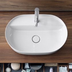 Раковина накладная Duravit Luv 0380600000 60х40 см, белая - изображение 4