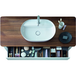 Раковина накладная Duravit Luv 0380600000 60х40 см, белая - изображение 7